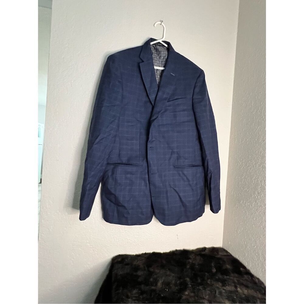 Ted Baker London No Ordinary Joe Men's Jake SPJ 100's Wool Sportcoat 46L 46 L